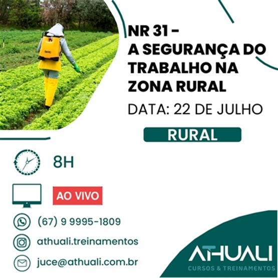 NR 31 - A Segurança do Trabalho na Zona Rural