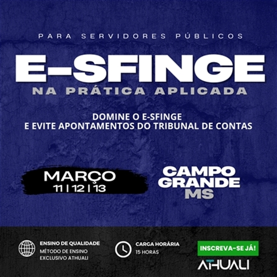 ESFINGE NA PRÁTICA APLICADA - MARÇO 2026