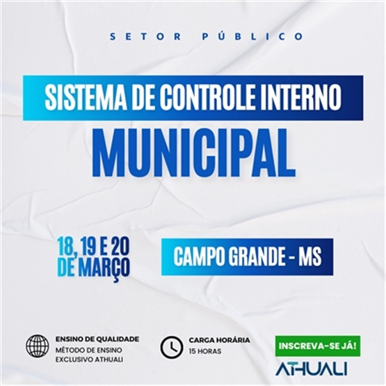 SISTEMA DE CONTROLE INTERNO MUNICIPAL - CAMPO GRANDE - MARÇO 2026