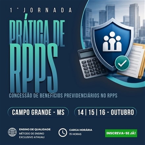 1° JORNADA PRÁTICA DE RPPS - OUTUBRO 2026