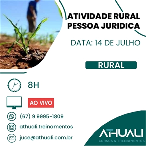 Atividade Rural - Pessoa Jurídica (Regras Contábeis e Tributárias)