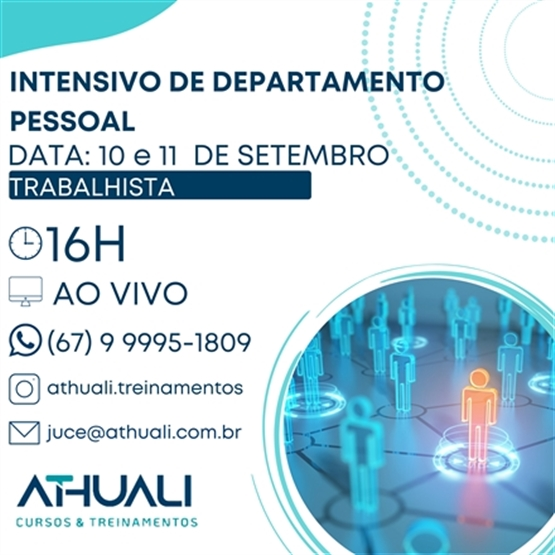 FORMAÇÃO DE DEPARTAMENTO PESSOAL