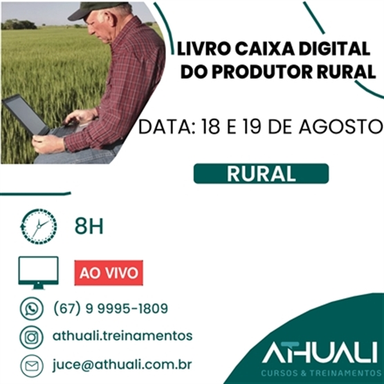 LIVRO CAIXA DIGITAL DO PRODUTOR RURAL