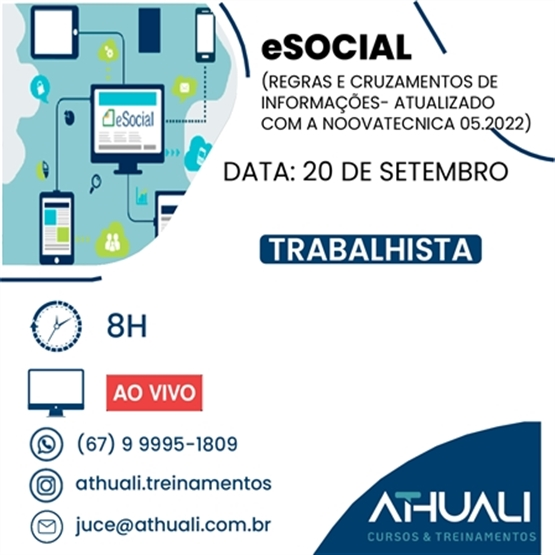 E-SOCIAL – REGRAS E CRUZAMENTOS DE INFORMAÇÕES (ATUALIZADO - NOTA TÉCNICA V. S 1.0 - 05/2022)