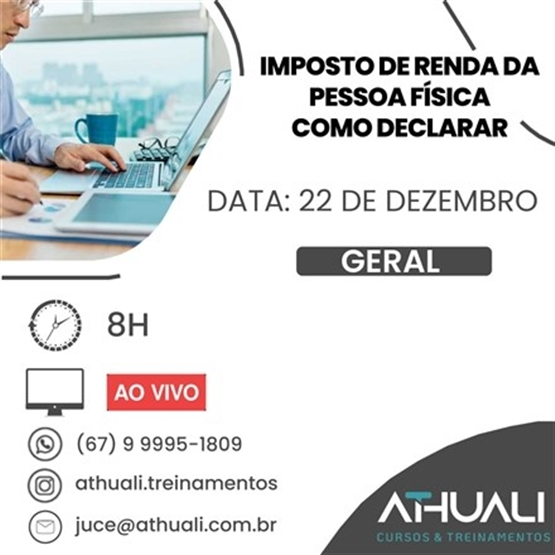 IMPOSTO DE RENDA DA PESSOA FÍSICA - COMO DECLARAR