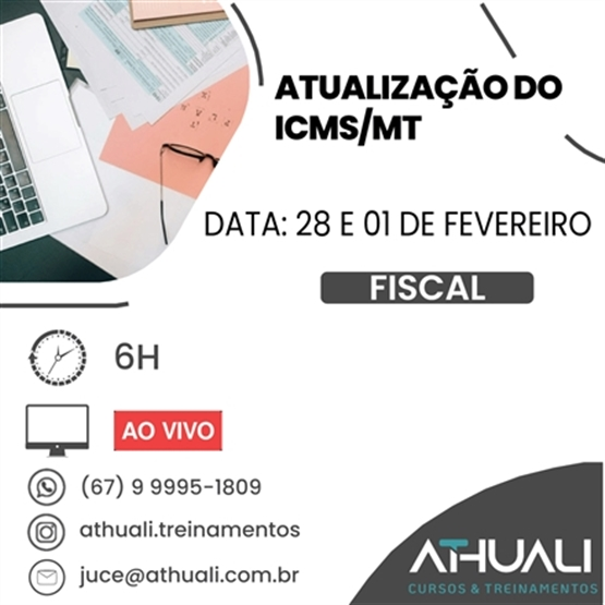 ATUALIZAÇÃO DO ICMS MT 01.02.2023