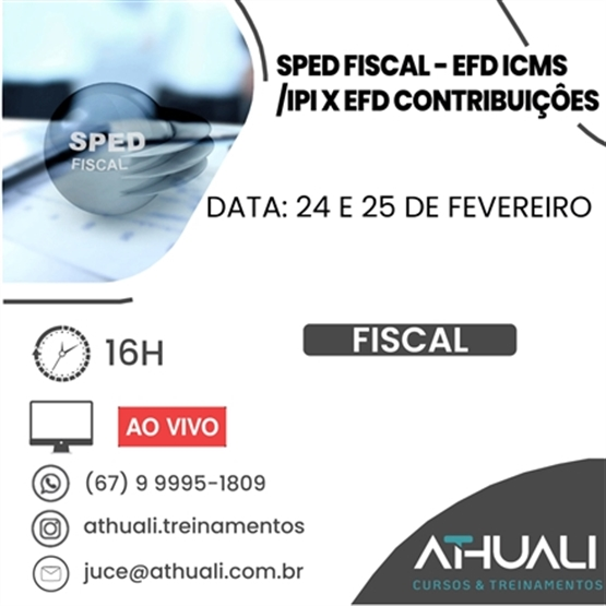 SPED Fiscal - EFD ICMS/IPI x EFD-Contribuições