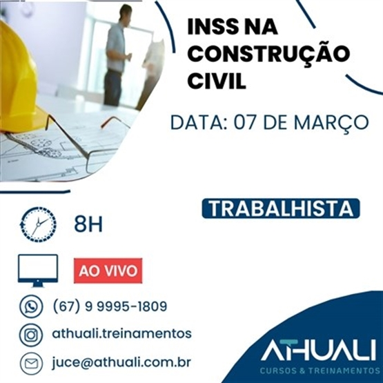 INSS NA CONSTRUÇÃO CIVIL – Procedimentos Legais e Praticos para Regularização de Obras