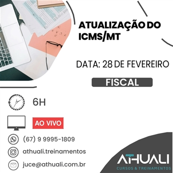 ATUALIZAÇÃO DO ICMS MT - mudanças para 2023 28.02