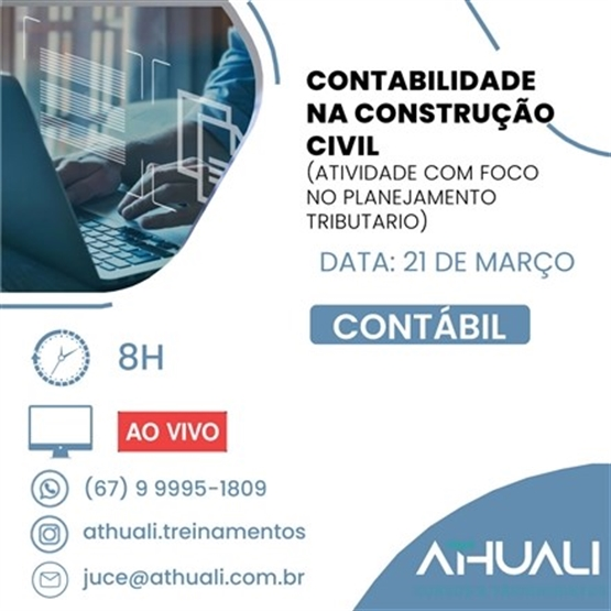 CONTABILIDADE NA CONSTRUÇÃO CIVIL E ATIVIDADE COM FOCO NO PLANEJAMENTO TRIBUTARIO