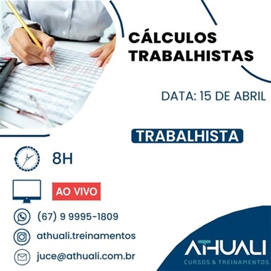CÁLCULOS TRABALHISTAS 15.04