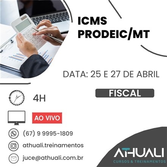 ICMS PRODEIC/MT 2023
