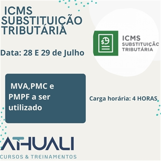 ICMS SUBSTITUIÇÃO TRIBUTÁRIA 2023