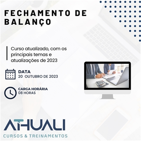 FECHAMENTO DE BALANÇO