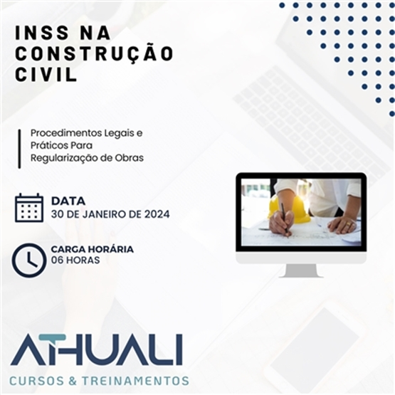 INSS na Construção Civil - Procedimentos Legais e Práticos p/ Regularização de Obras 2024