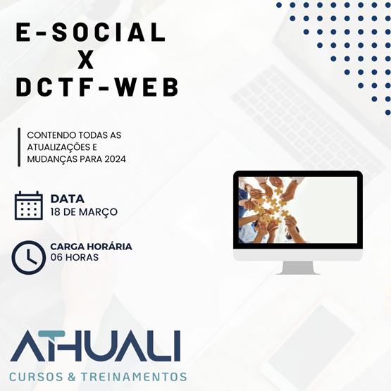 eSocial X DCTFWeb 2024