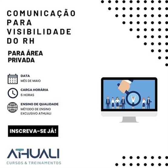 CURSO COMUNICAÇÃO PARA VISIBILIDADE DO RH