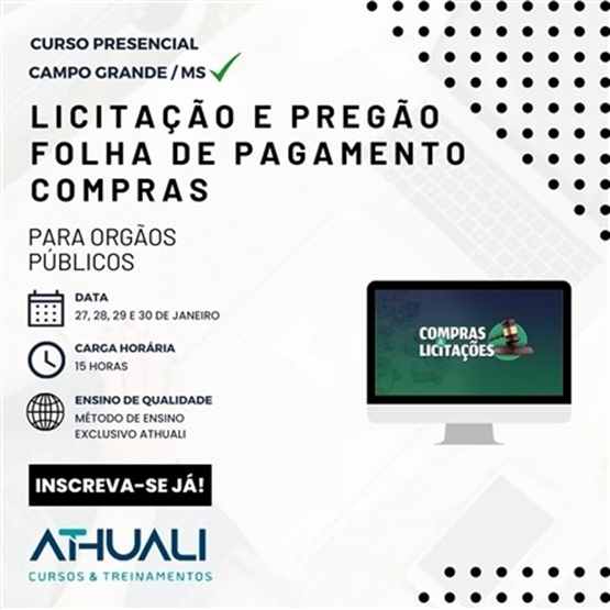 LICITAÇÃO E PREGÃO | FOLHA DE PAGAMENTO | COMPRAS - JANEIRO 2025