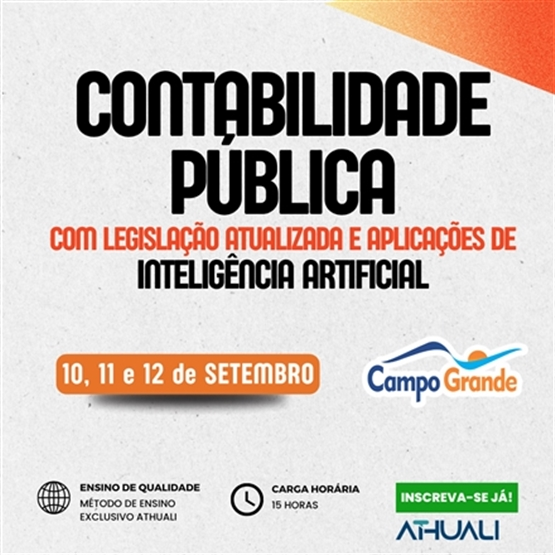 CONTABILIDADE PÚBLICA COM LEGISLAÇÃO ATUALIZADA DE IA - SETEMBRO 2025